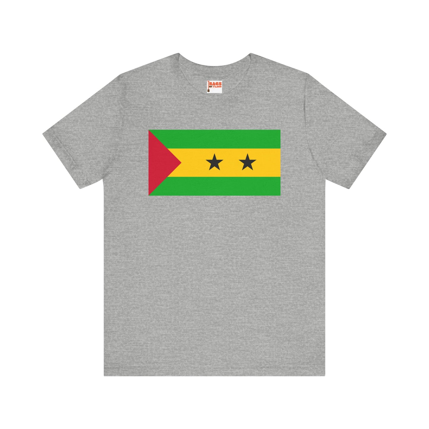 Sao Tome and Principe Flag on T-shirt