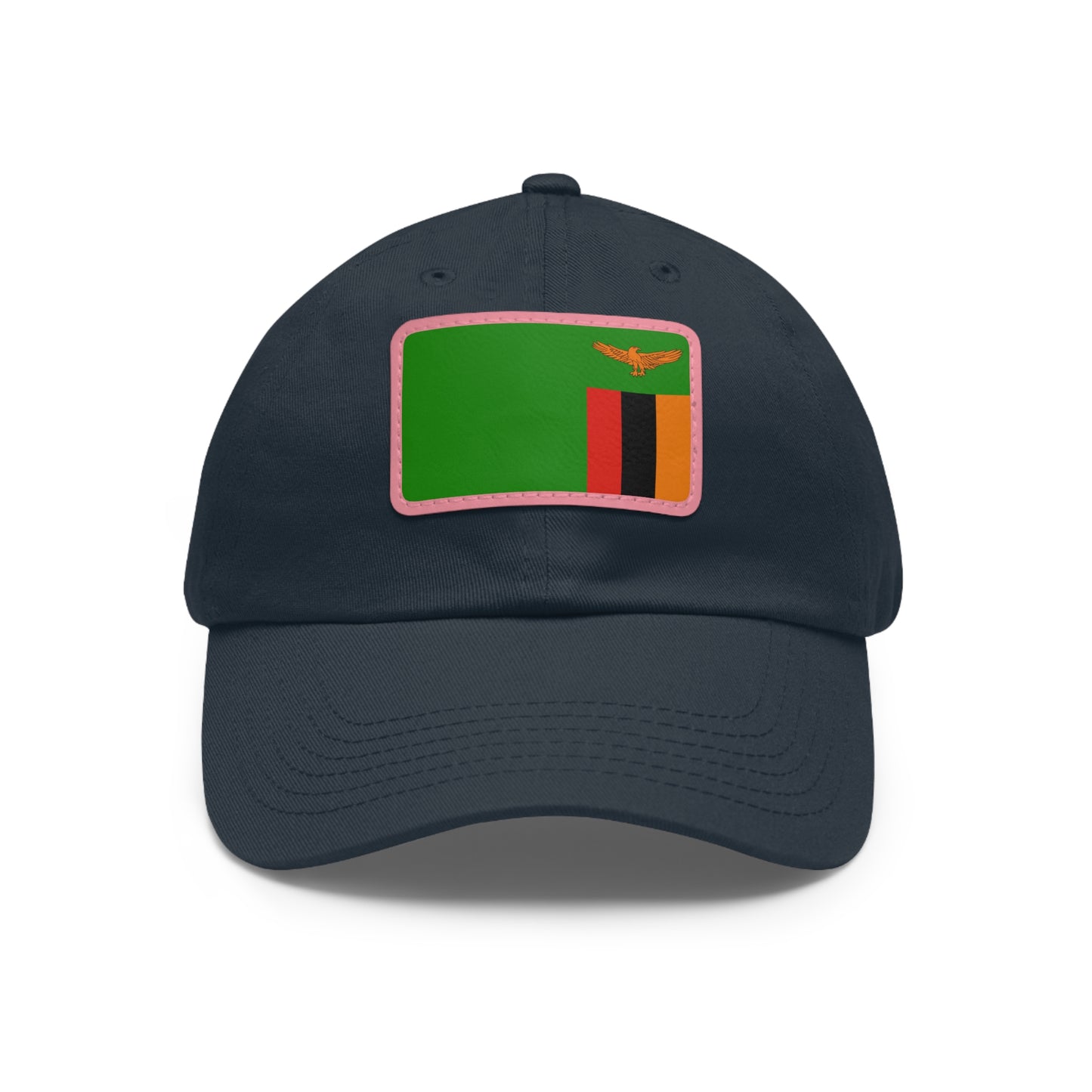 Zambia Leather Patch Hat