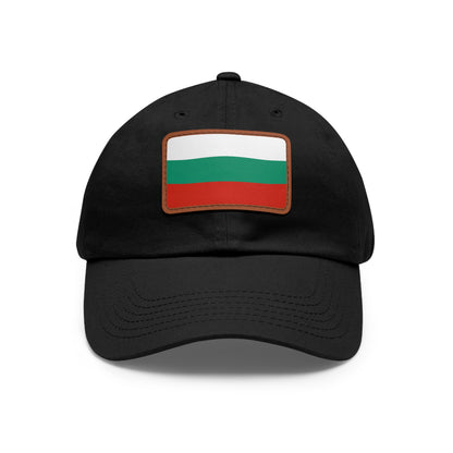 Bulgaria Leather Patch Hat