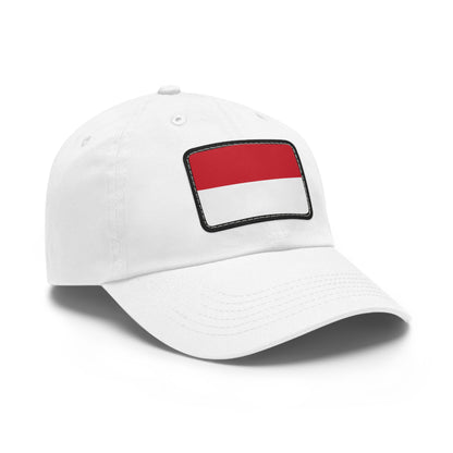 Monaco Leather Patch Hat