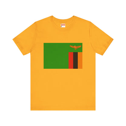 Zambia Flag on T-shirt