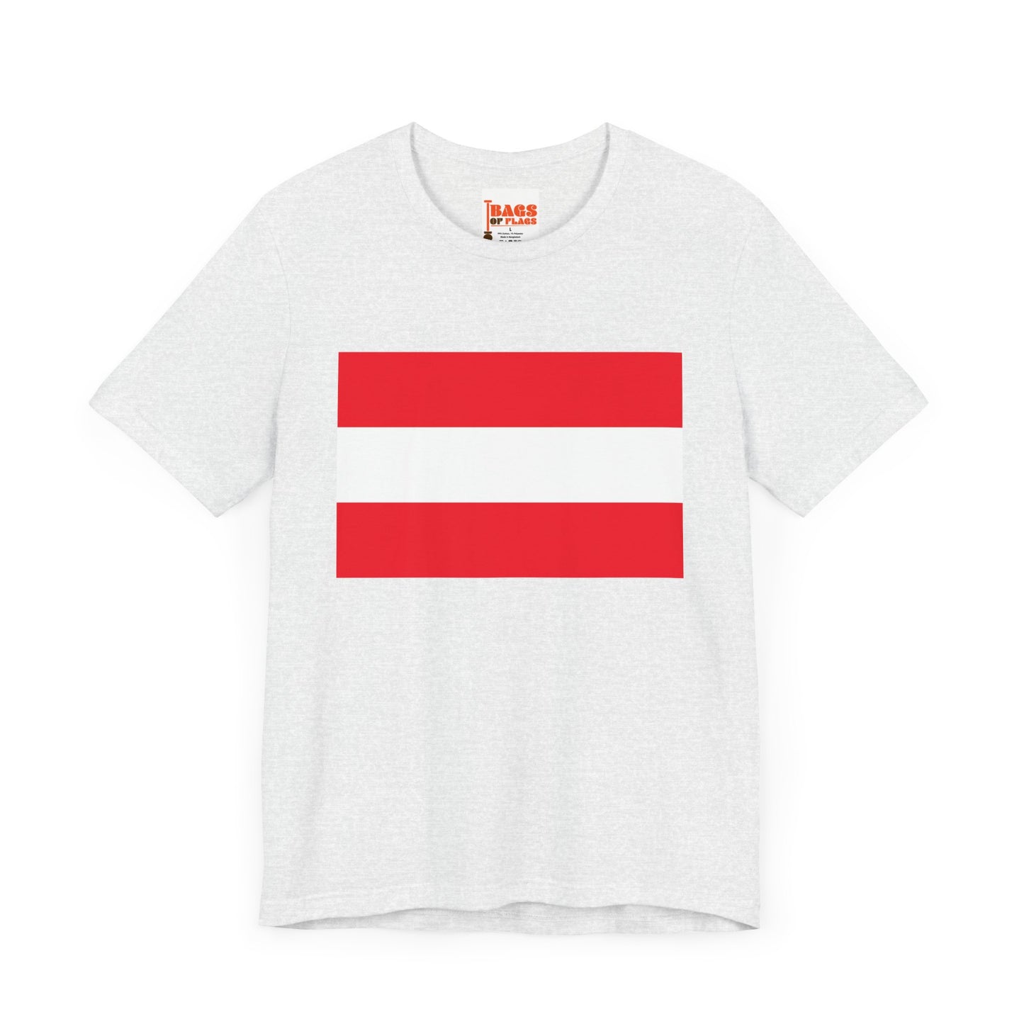 Austria Flag on T-shirt