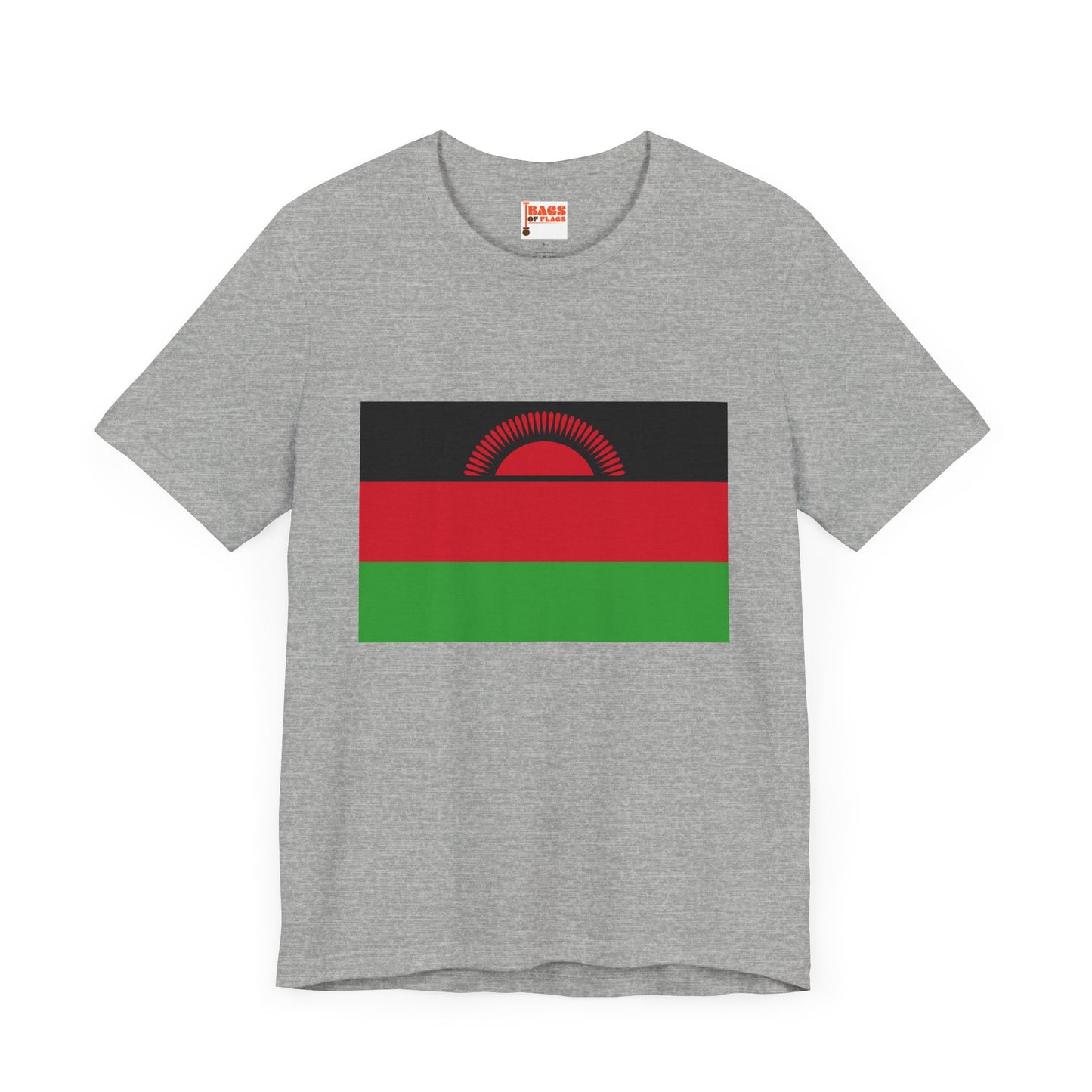 Malawi Flag on T-shirt