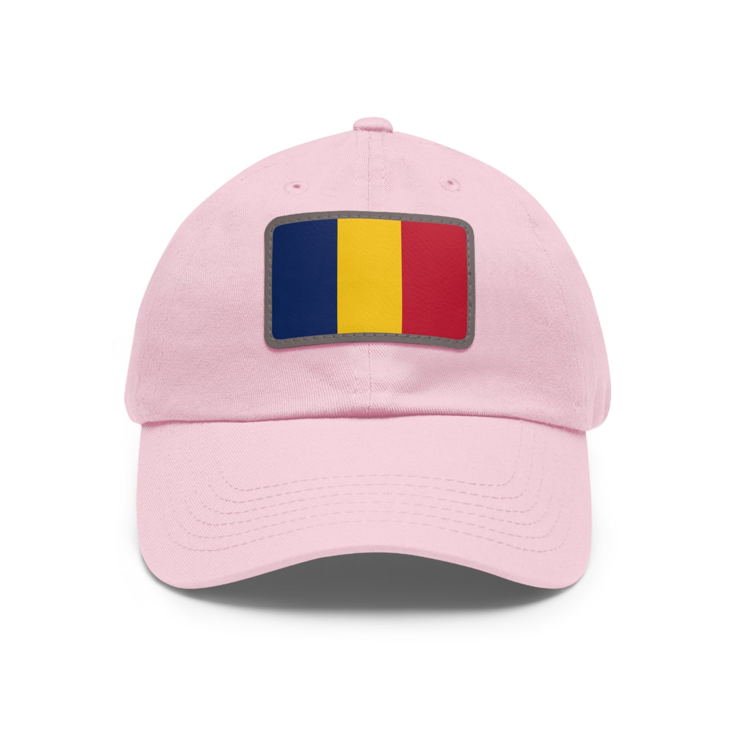 Chad Leather Patch Hat