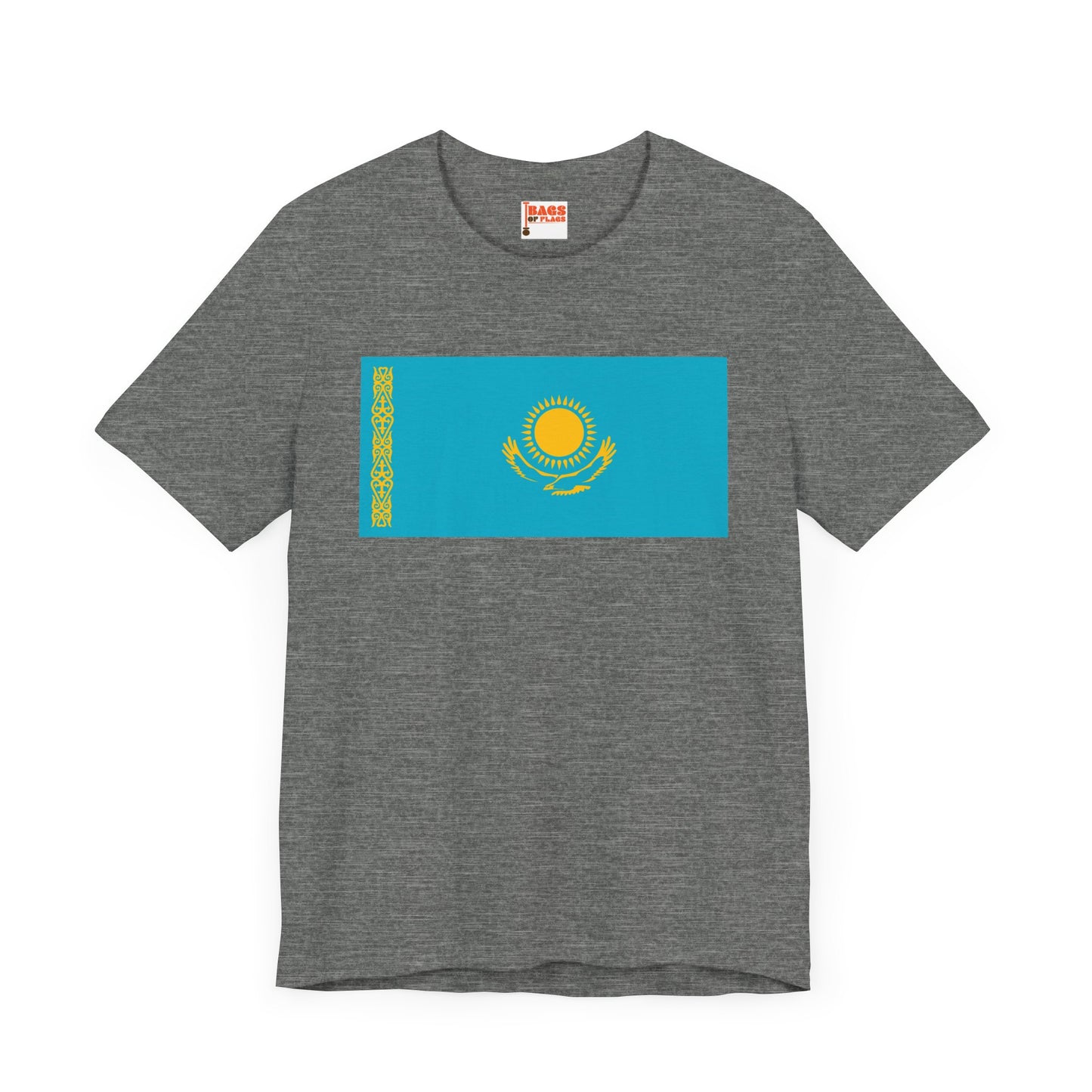 Kazakhstan Flag on T-shirt