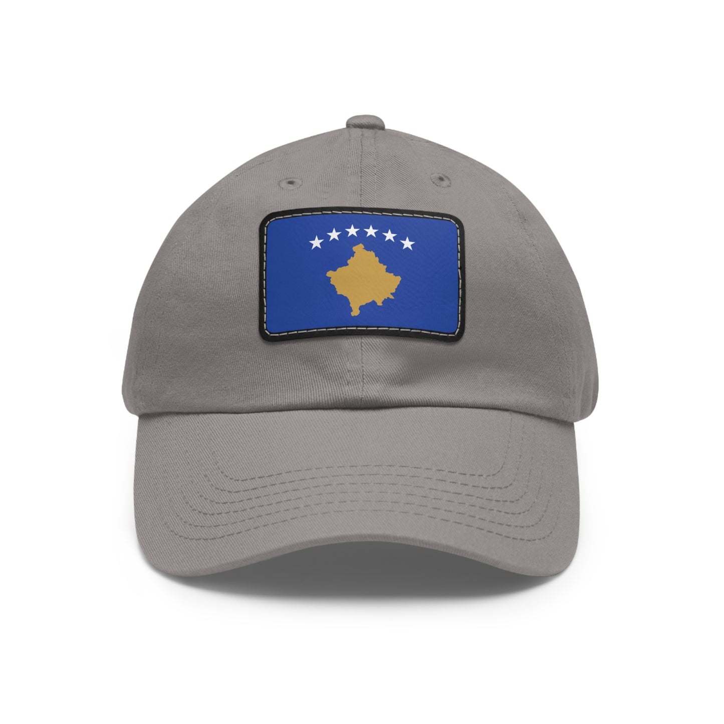 Kosovo Leather Patch Hat