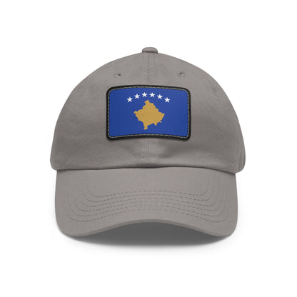 Kosovo Leather Patch Hat
