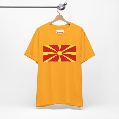 North Macedonia Flag on T-shirt