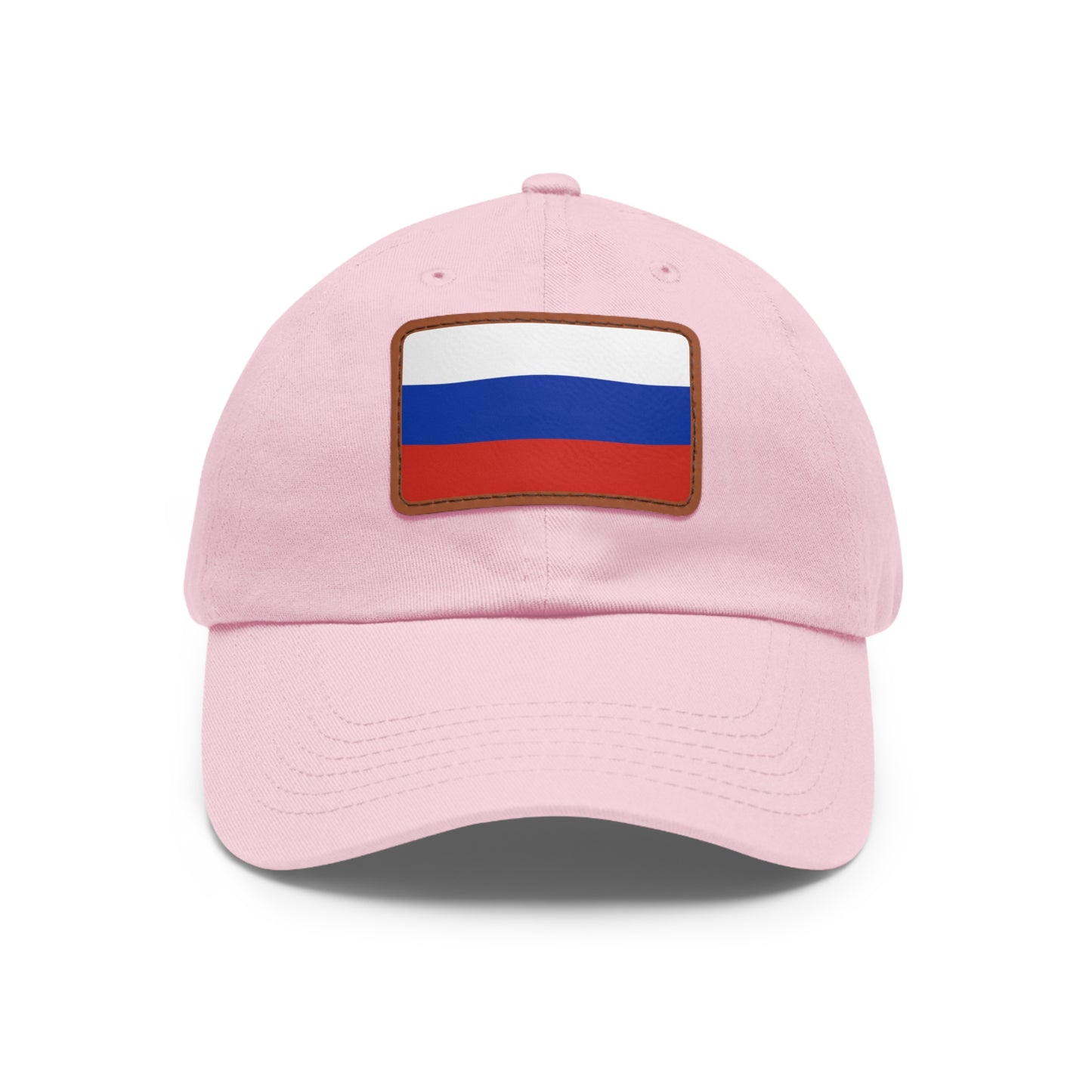 Russia Leather Patch Hat