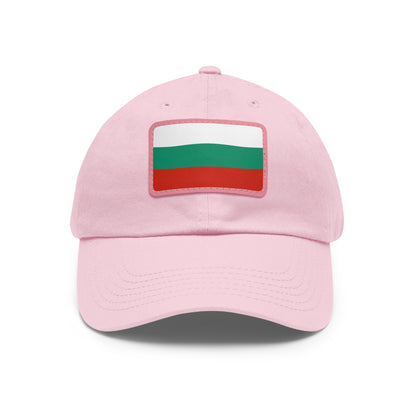 Bulgaria Leather Patch Hat