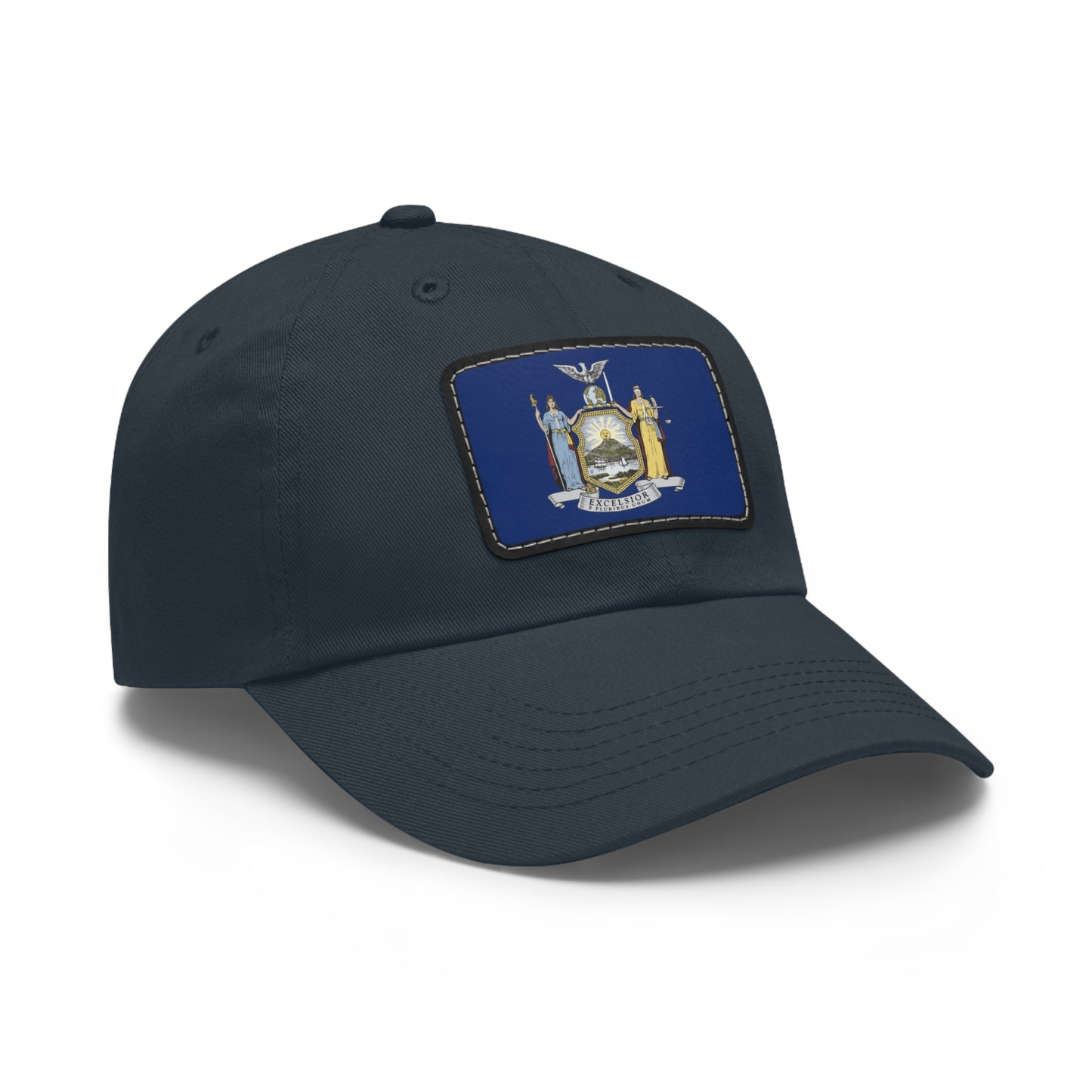 New York Leather Patch Hat
