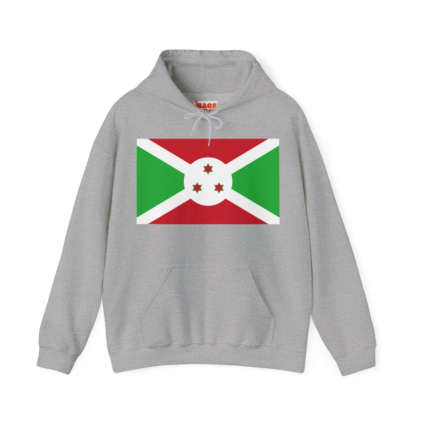 Burundi Flag on Hoodie