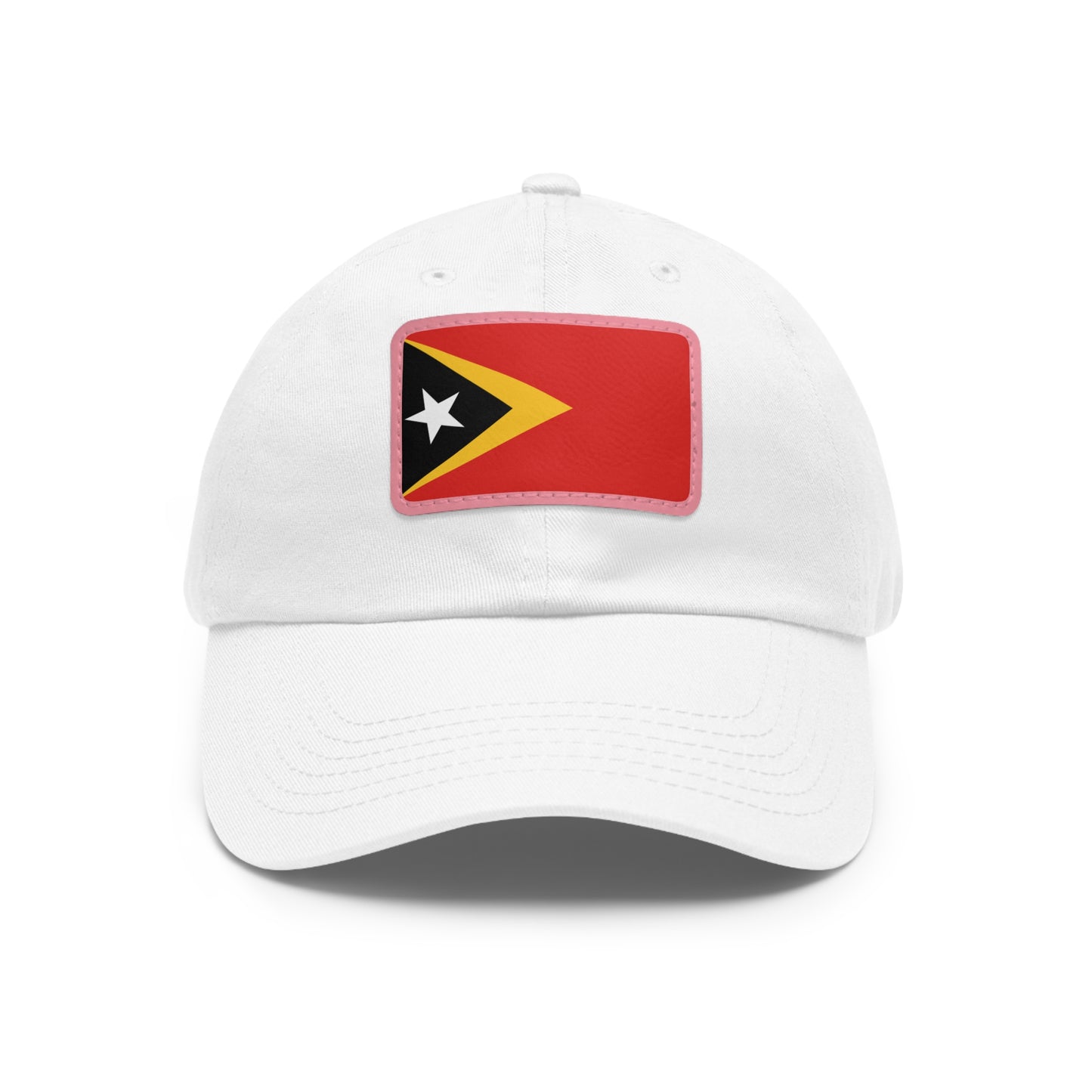 East Timor Leather Patch Hat