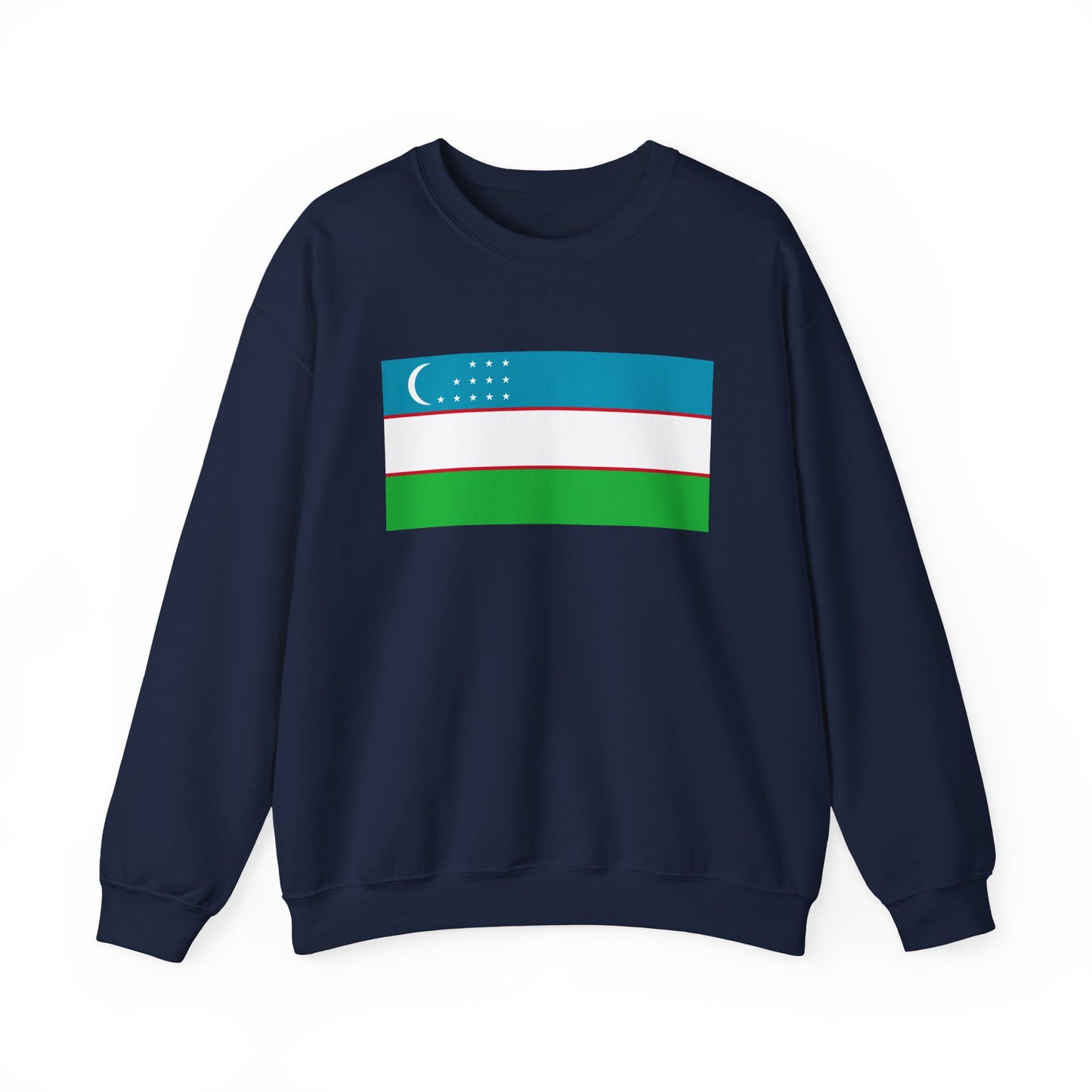 Uzbekistan Flag Sweatshirt