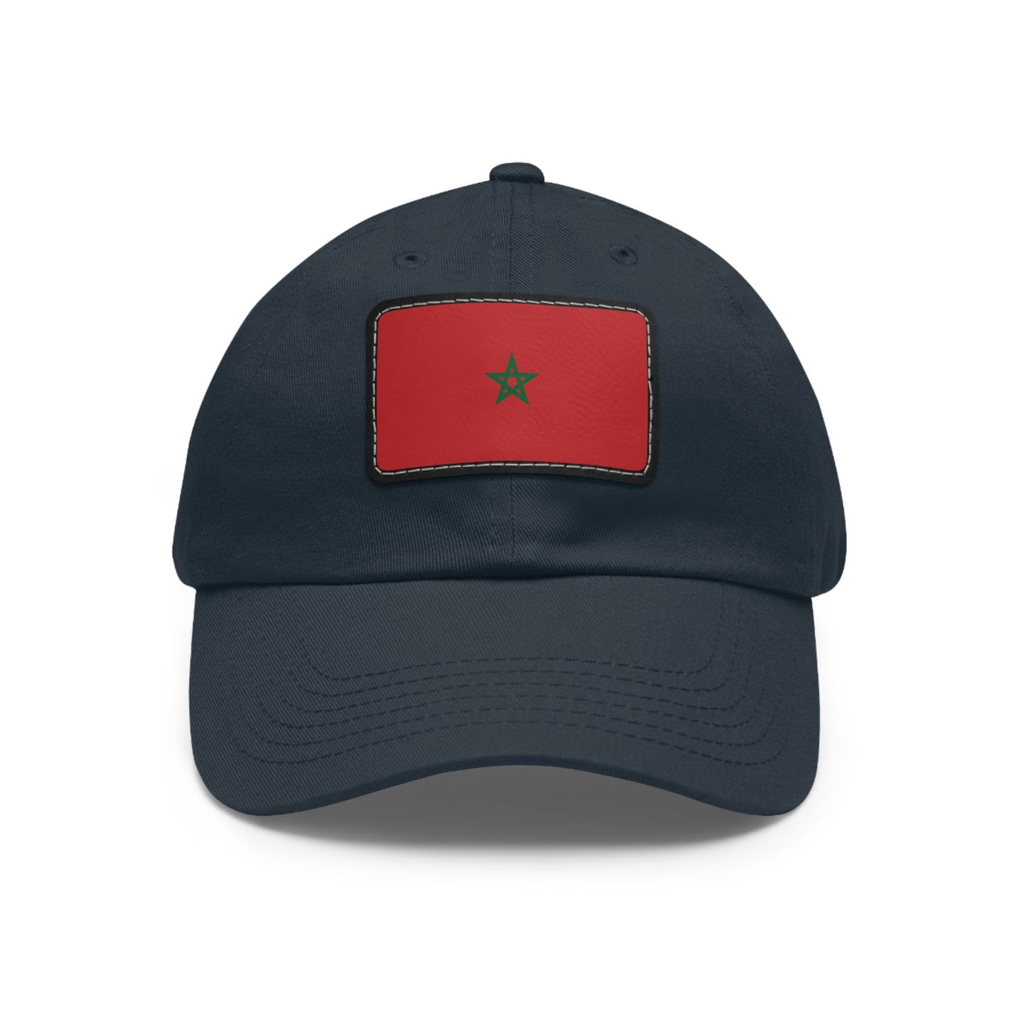 Morocco Leather Patch Hat