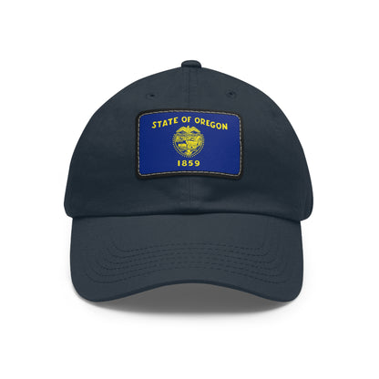 Oregon Leather Patch Hat
