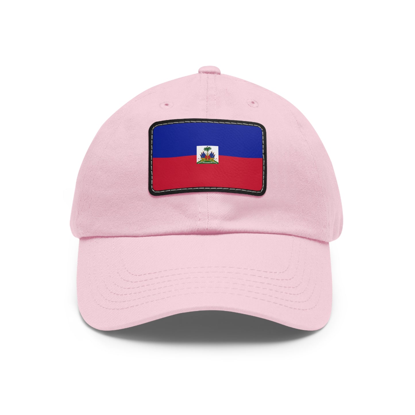 Haiti Leather Patch Hat