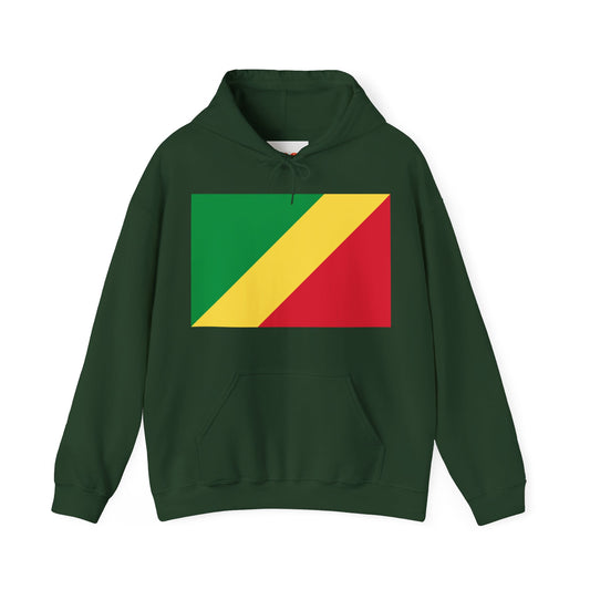 Republic of Congo Flag on Hoodie