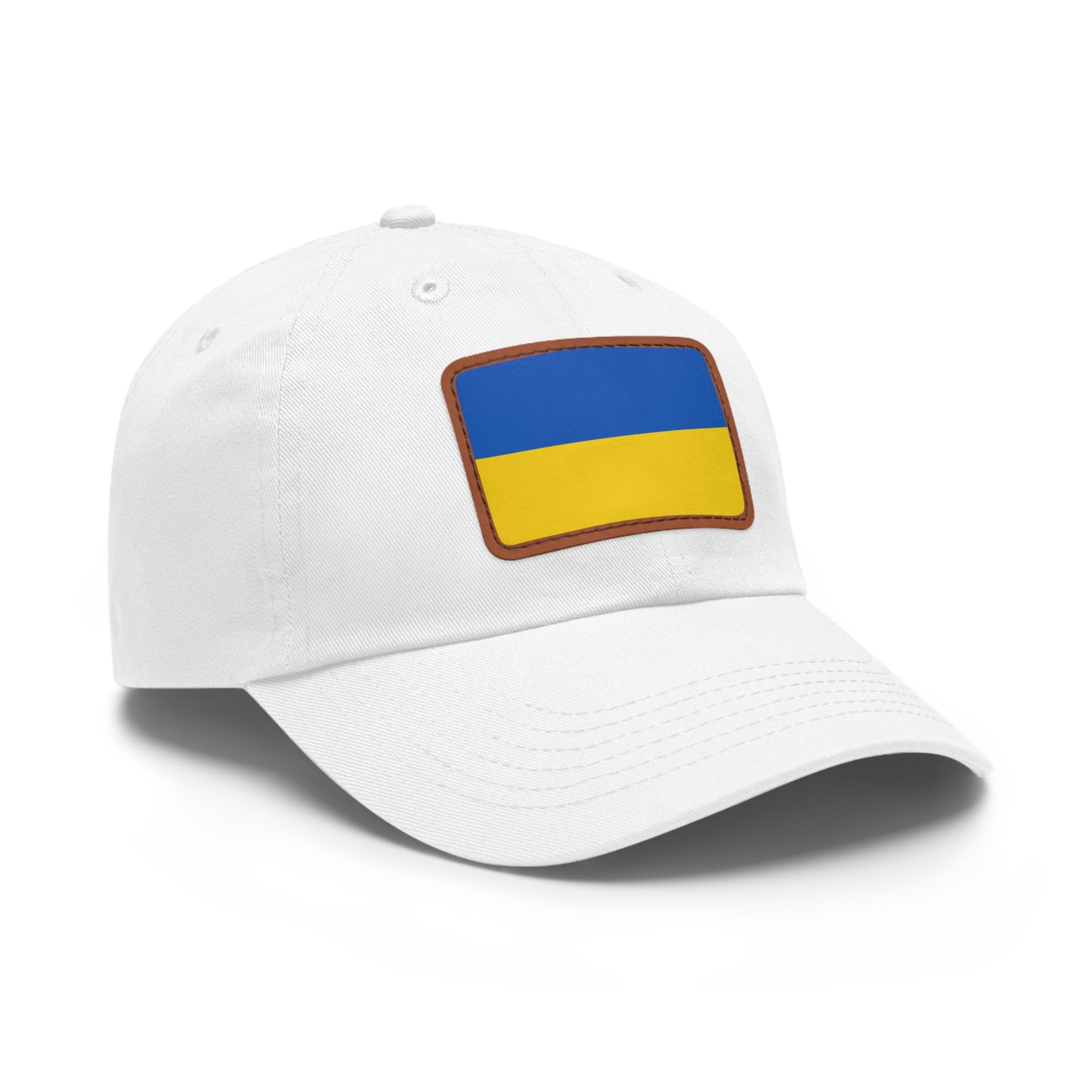 Ukraine Leather Patch Hat
