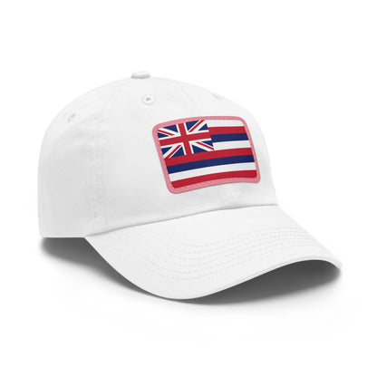 Hawaii Leather Patch Hat