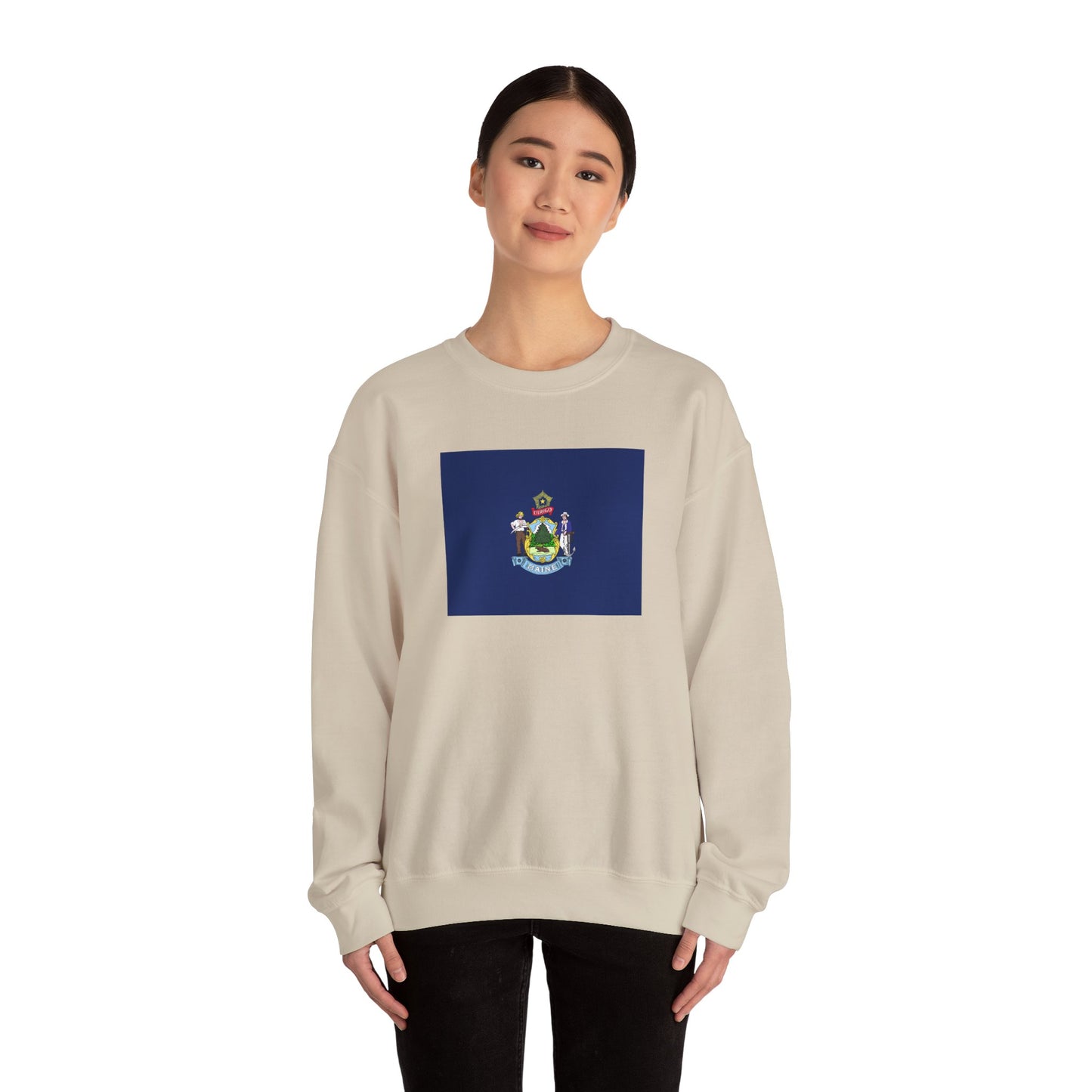 Maine Flag Sweatshirt