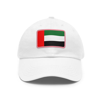 United Arab Emirates Leather Patch Hat
