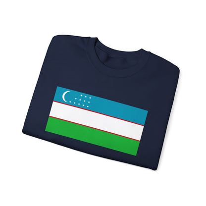 Uzbekistan Flag Sweatshirt