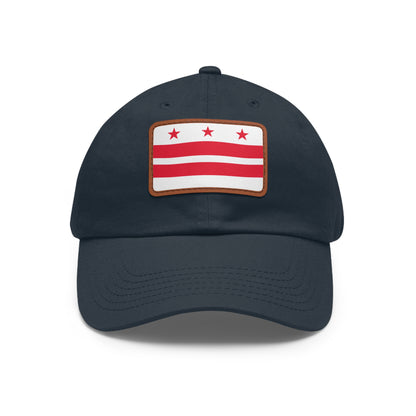 District of Columbia Leather Patch Hat