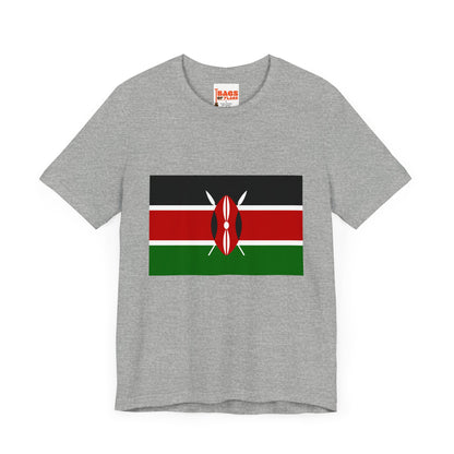 Kenya Flag on T-shirt