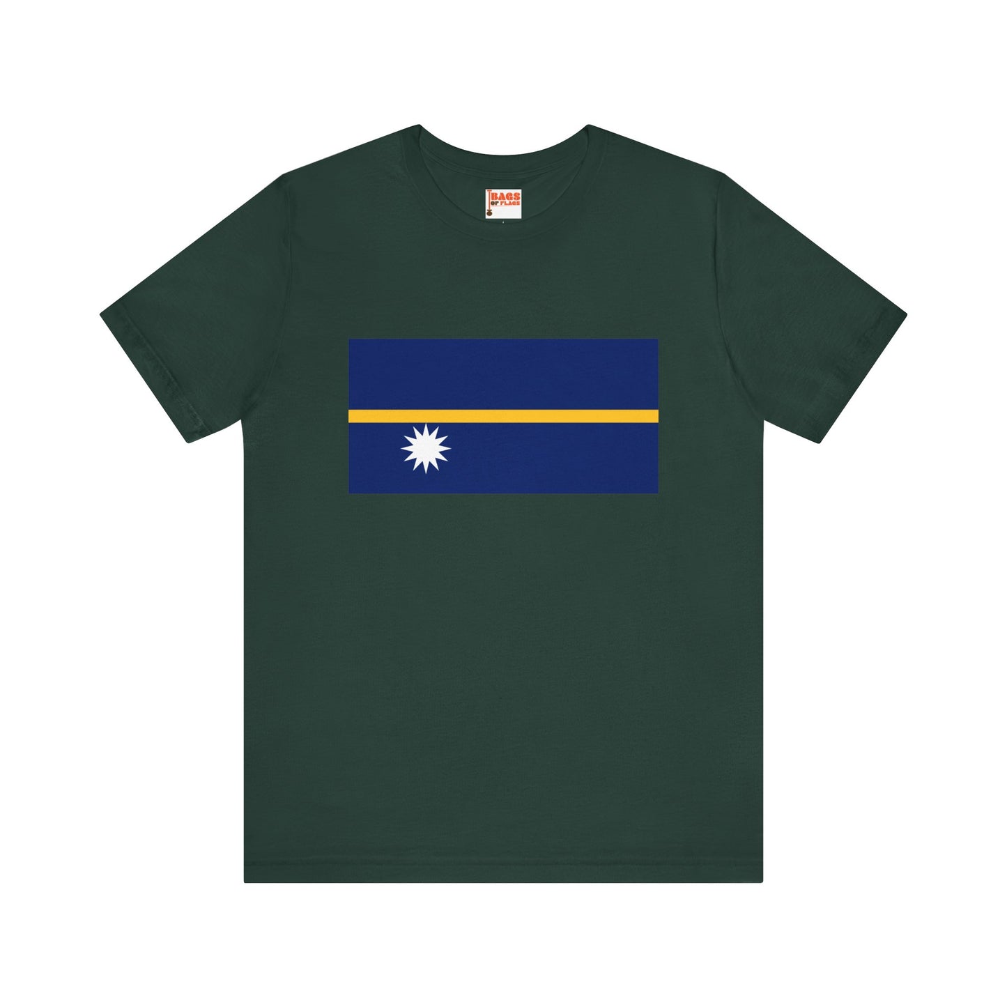 Nauru Flag on T-shirt