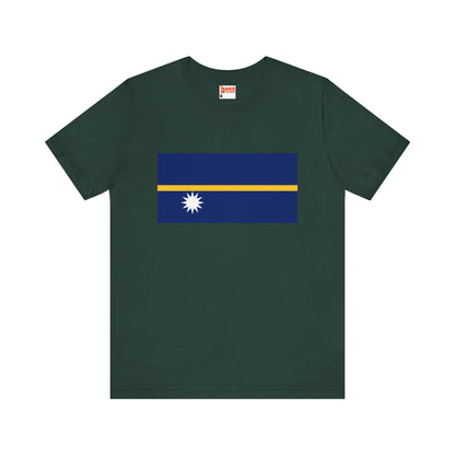 Nauru Flag on T-shirt