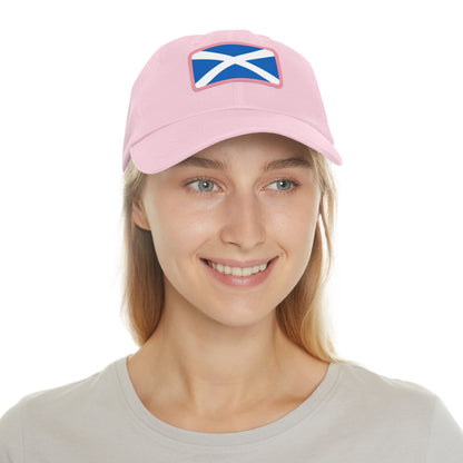 Scotland Leather Patch Hat
