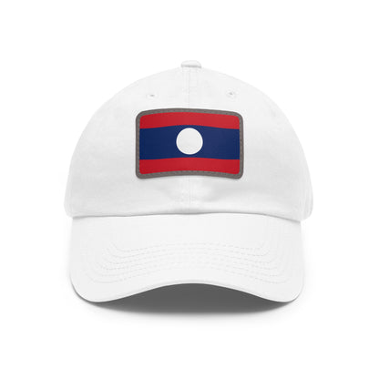 Laos Leather Patch Hat