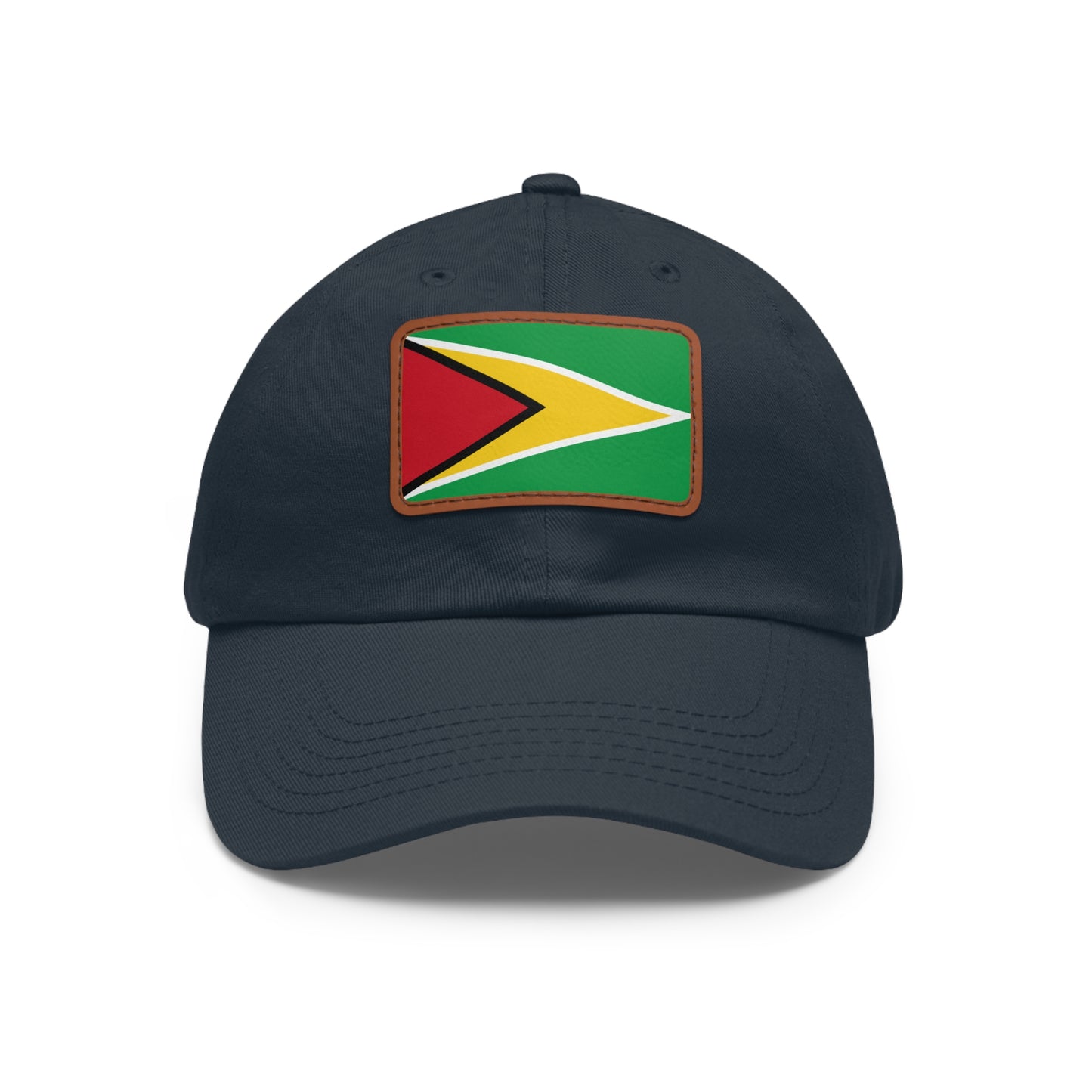 Guyana Leather Patch Hat