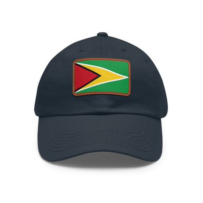 Guyana Leather Patch Hat