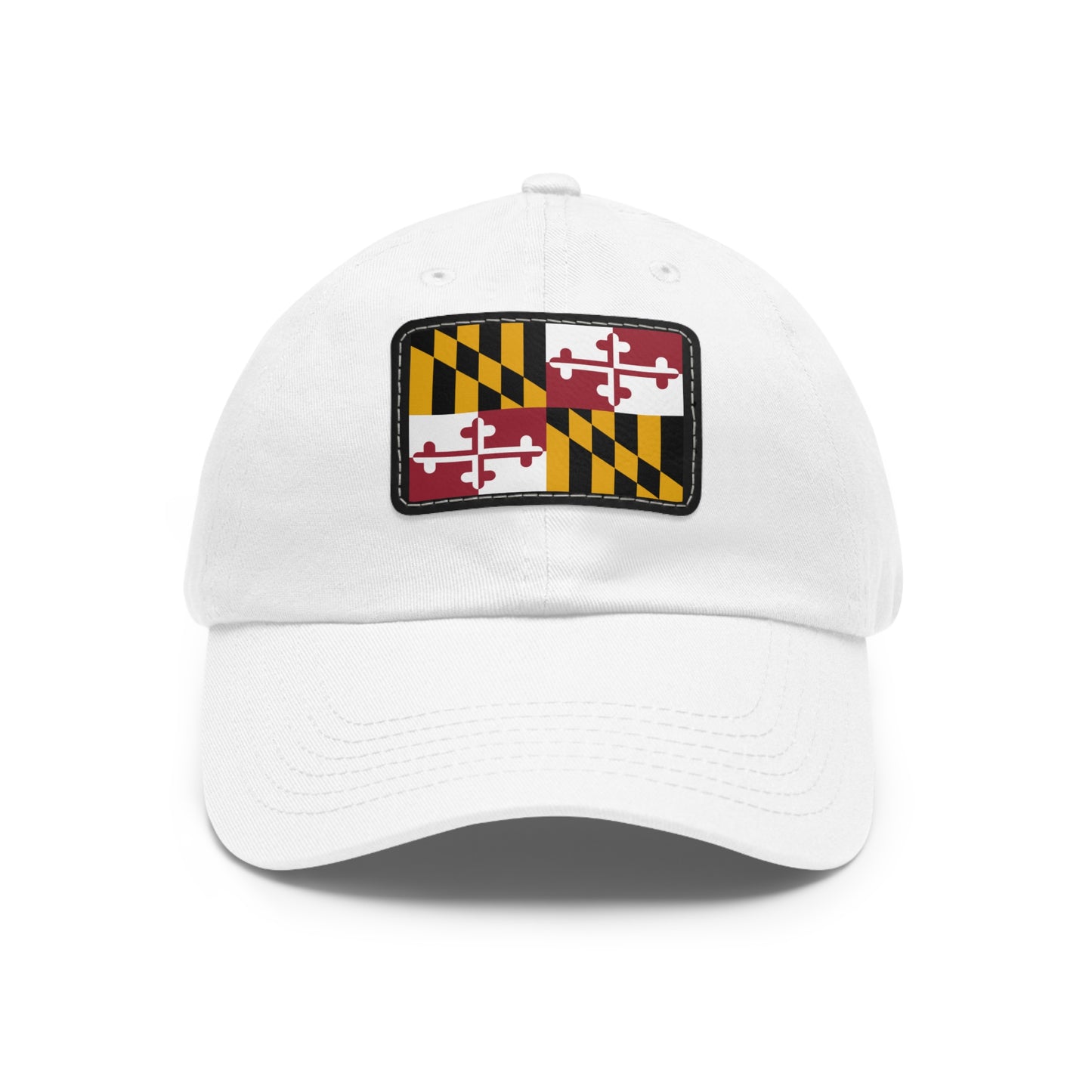 Maryland Leather Patch Hat