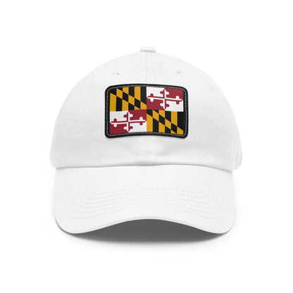Maryland Leather Patch Hat