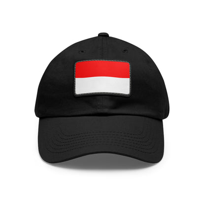 Indonesia Leather Patch Hat