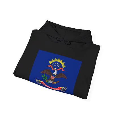 North Dakota Flag Hoodies