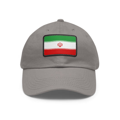 Iran Leather Patch Hat