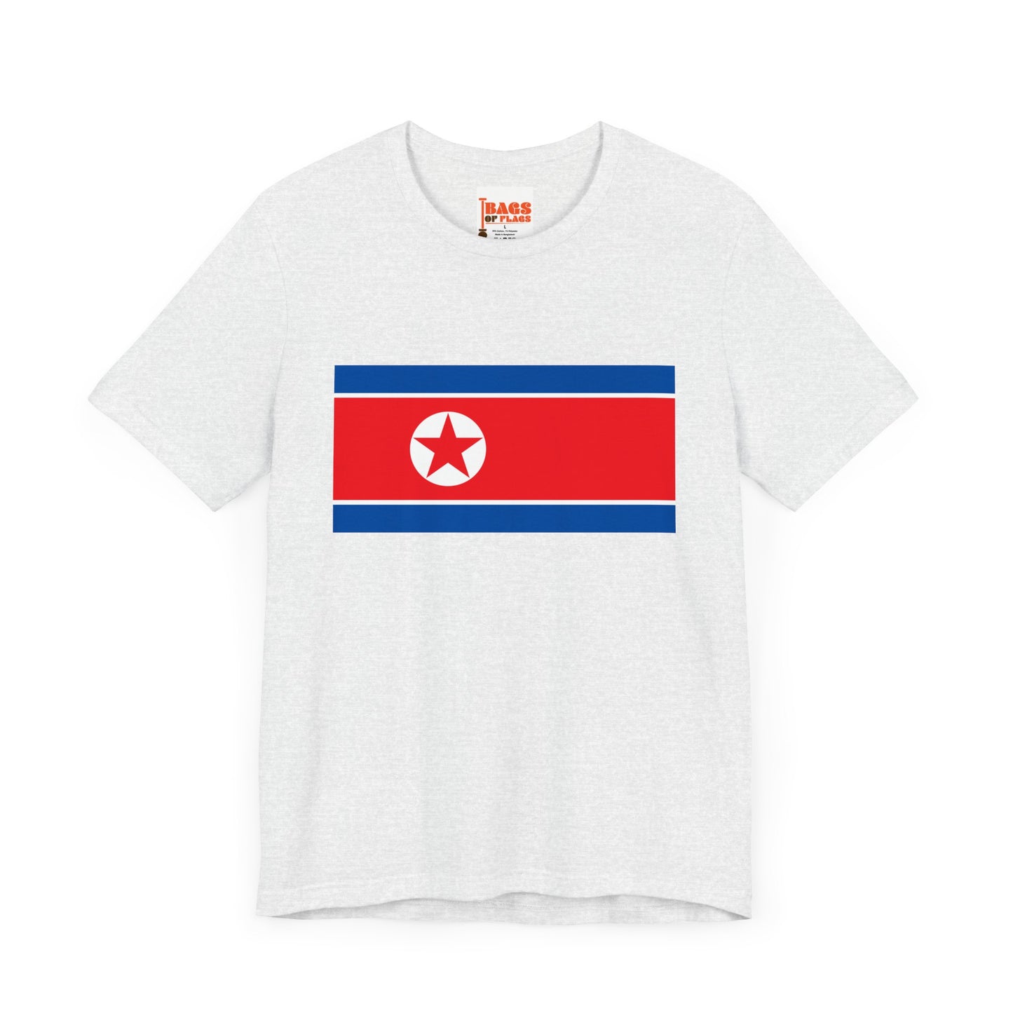 North Korea Flag on T-shirts