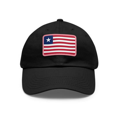 Liberia Leather Patch Hat