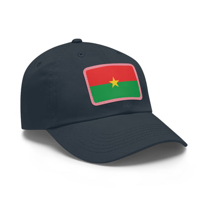 Burkina Faso Leather Patch Hat
