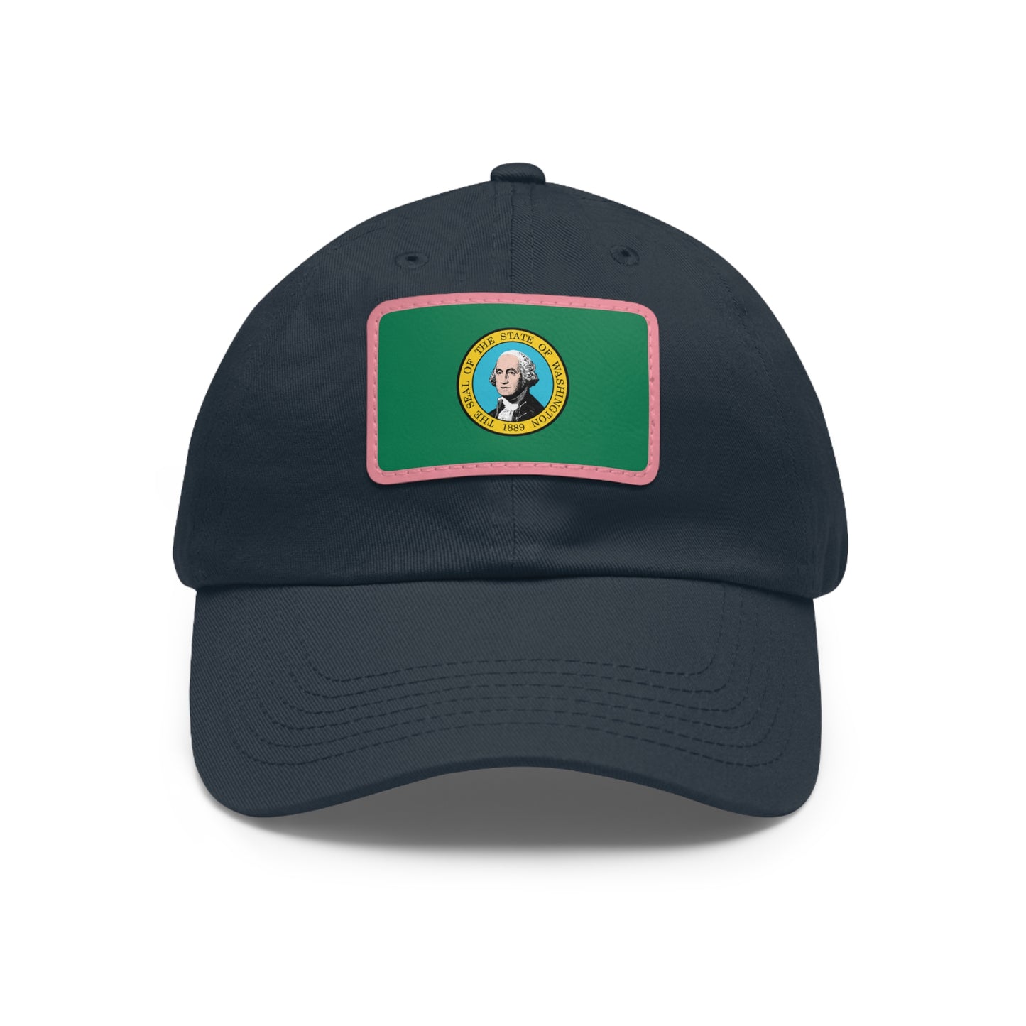 Washington Leather Patch Hat