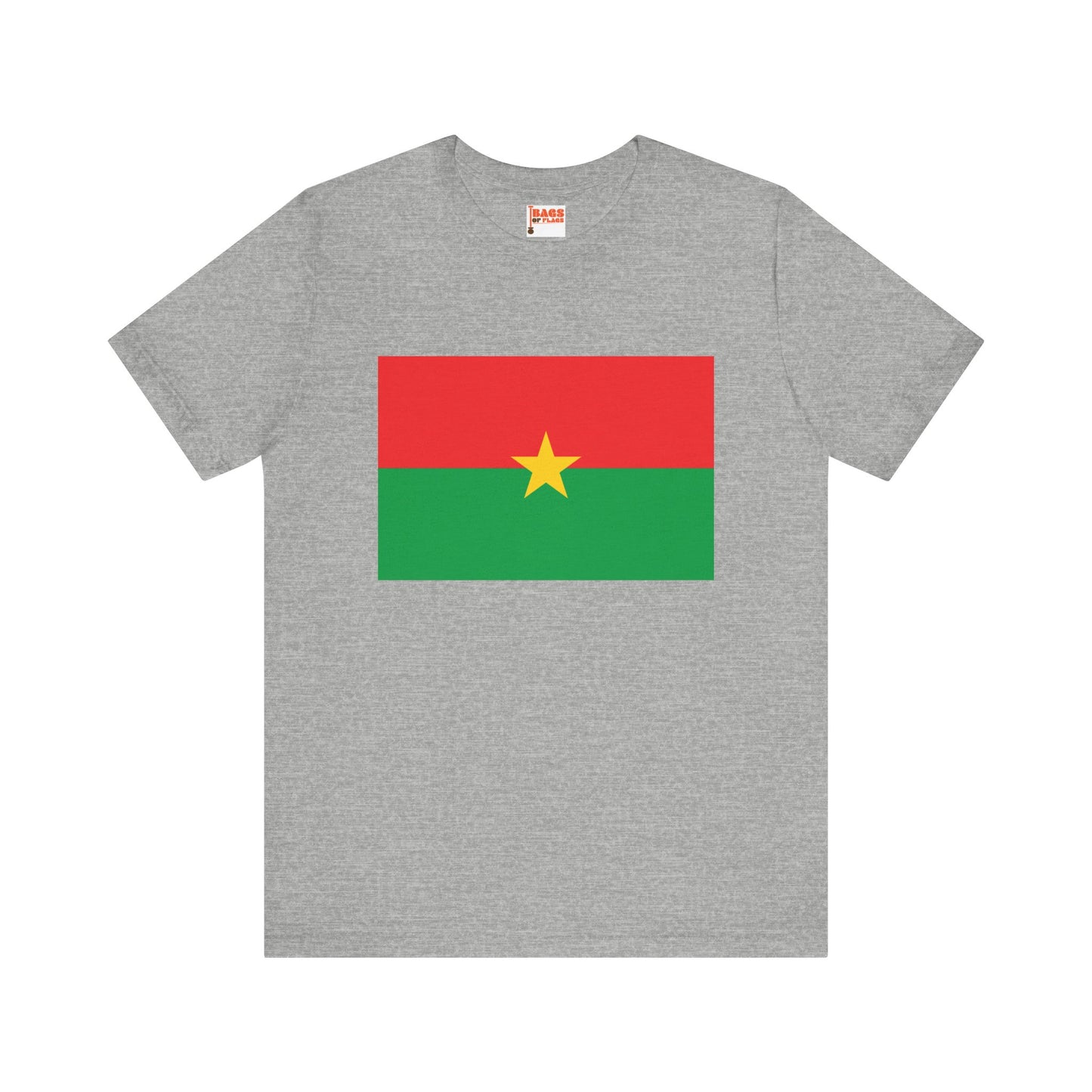 Burkina Faso Flag on T-shirt