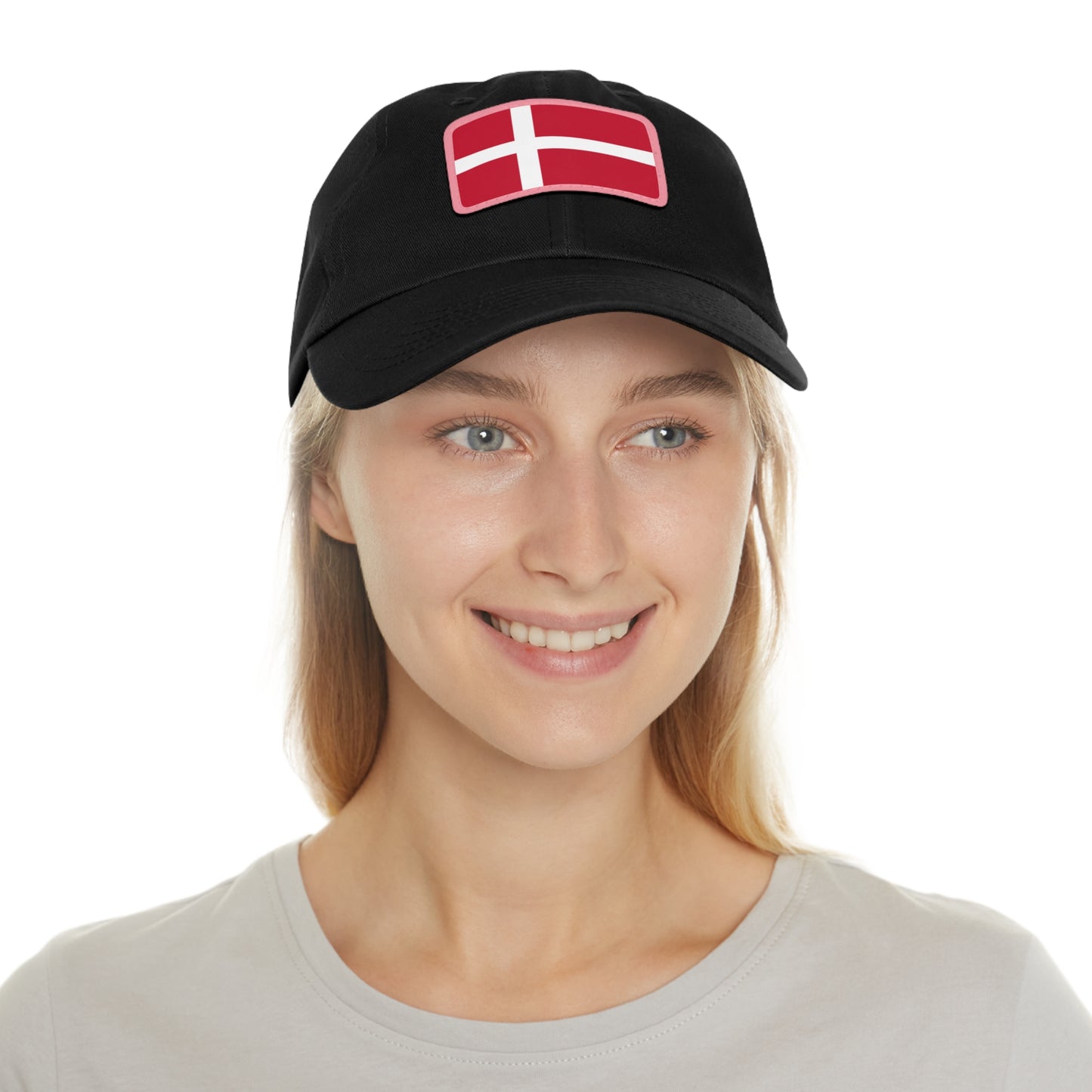 Denmark Leather Patch Hat