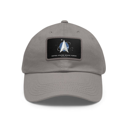 US Space Force Leather Patch Hat