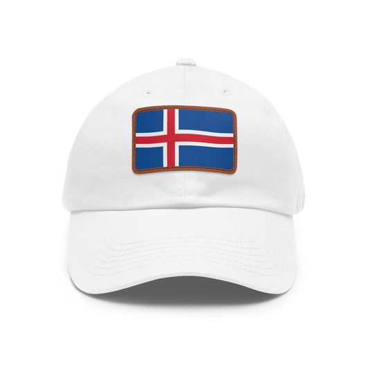 Iceland Leather Patch Hat
