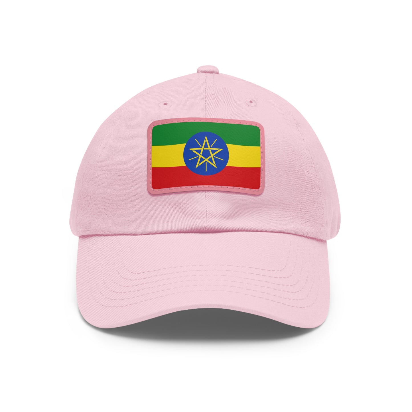 Ethiopia Leather Patch Hat