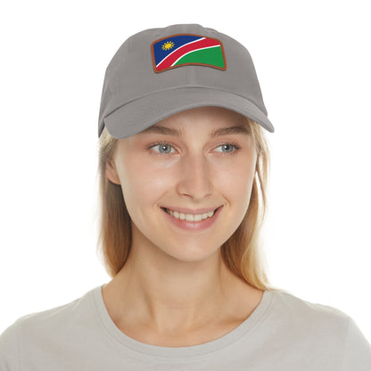 Namibia Leather Patch Hat